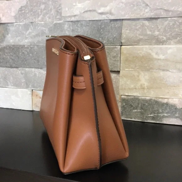 🎁Michael Kors Rochelle MD Messenger Leather Bag - Picture 3 of 8